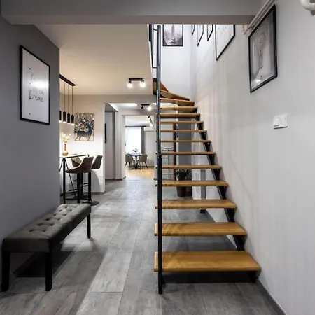 Exclusive Duplex With Balcony On Elisabeth St' アパート ブダペスト