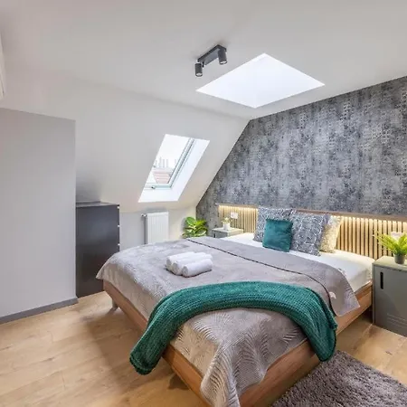 Exclusive Duplex With Balcony On Elisabeth St' アパート ブダペスト
